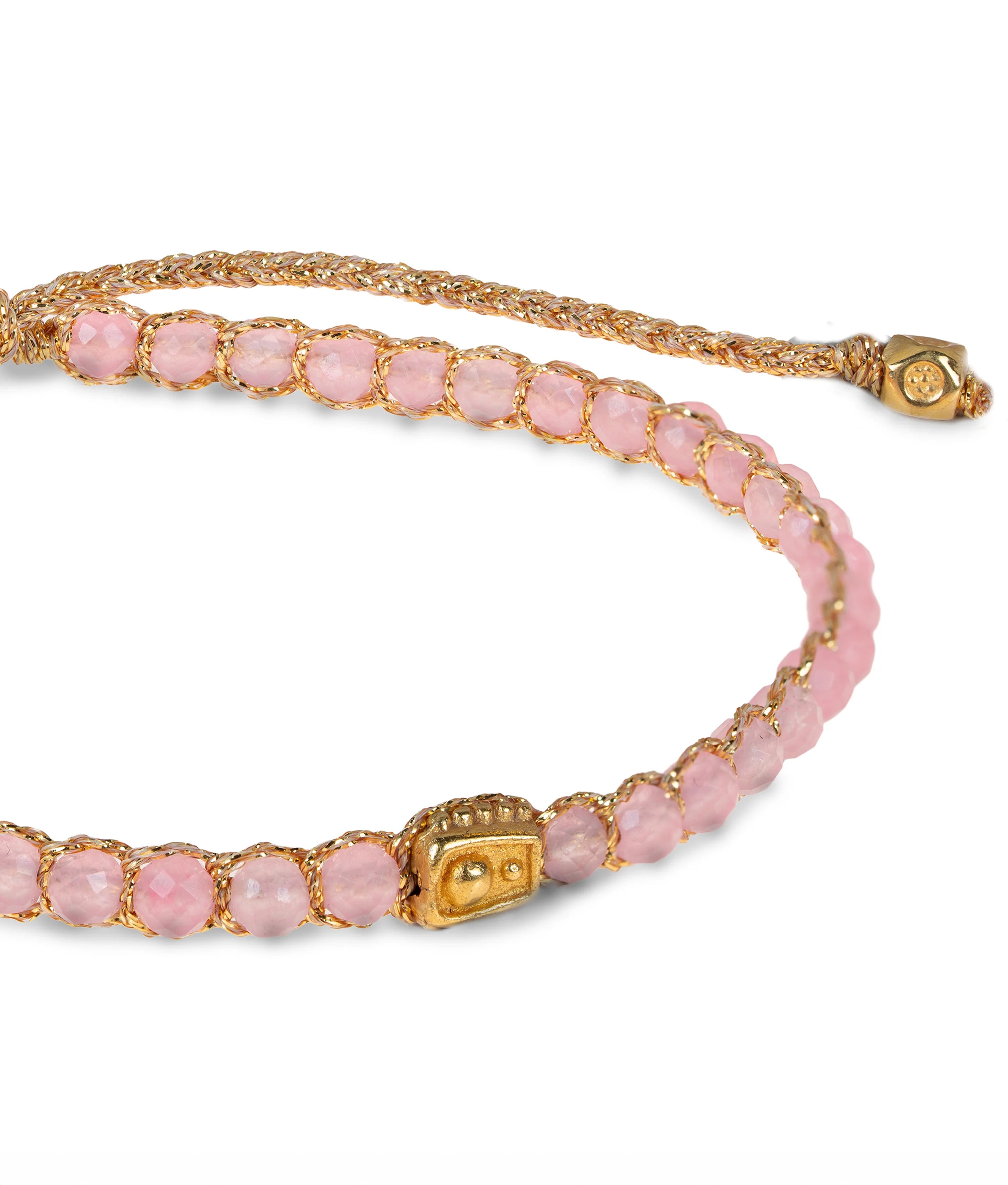 Pink Tourmaline from Mozambique Bracelet Gold