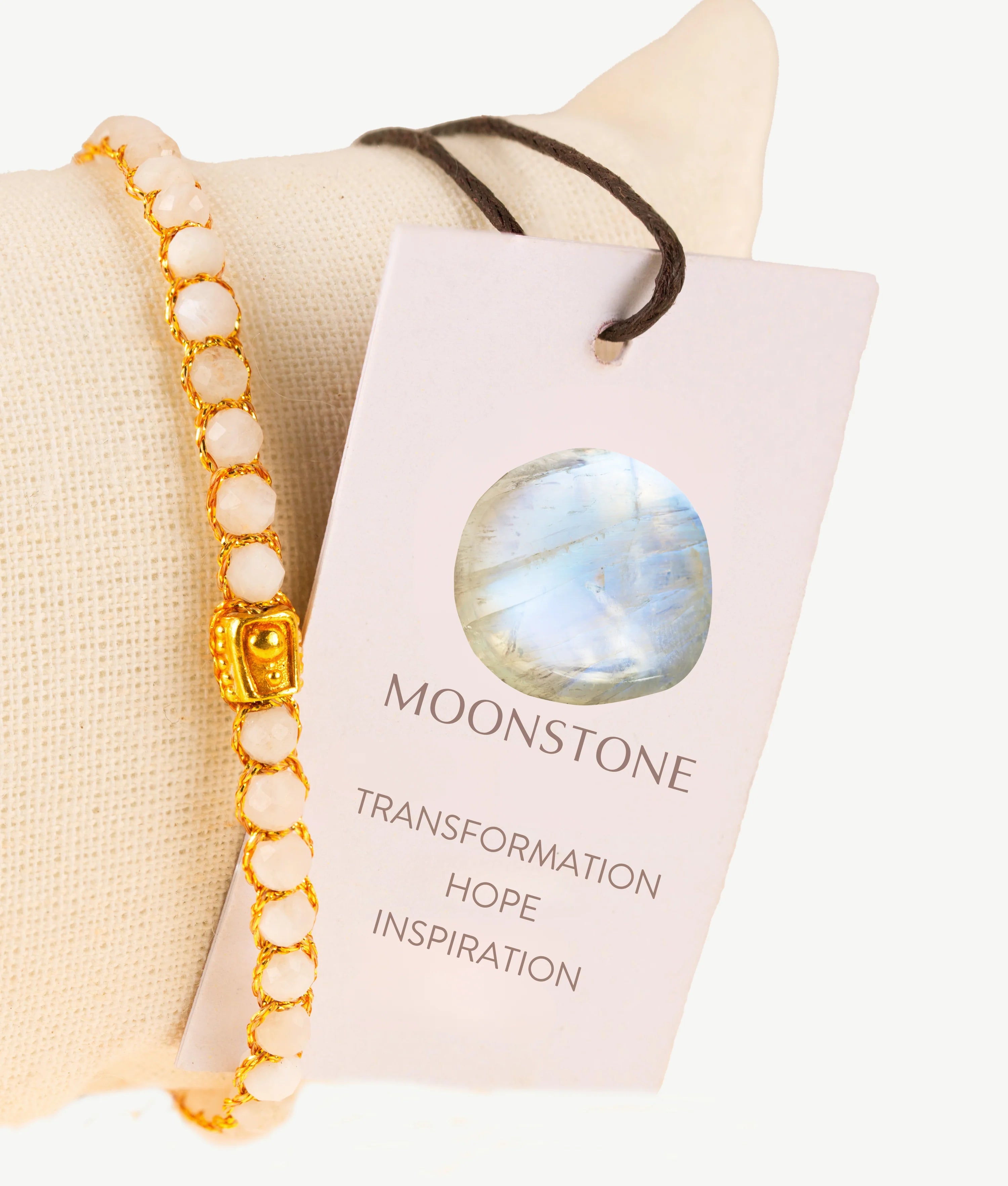 Moonstone Bracelet Gold
