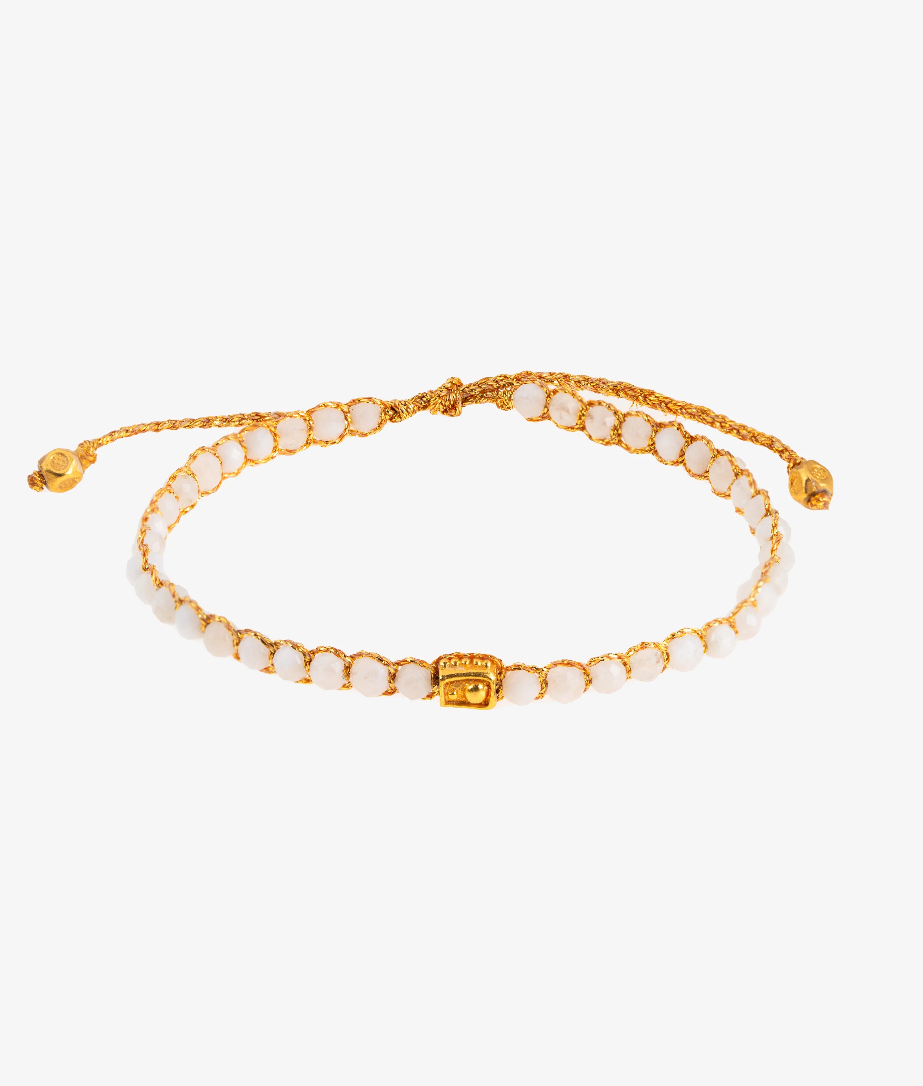 Moonstone Bracelet Gold
