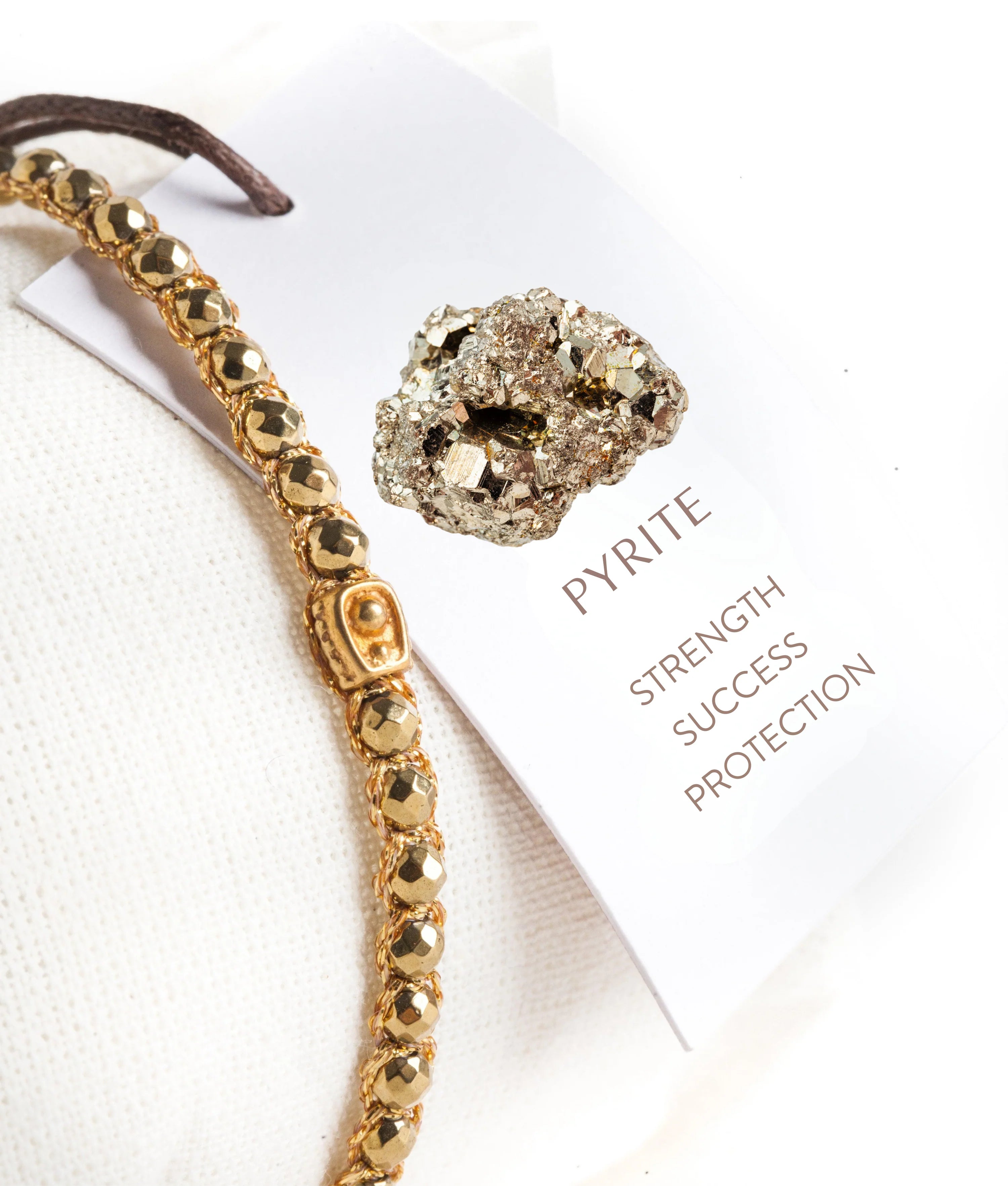 Pyrite Vintage Bracelet Gold
