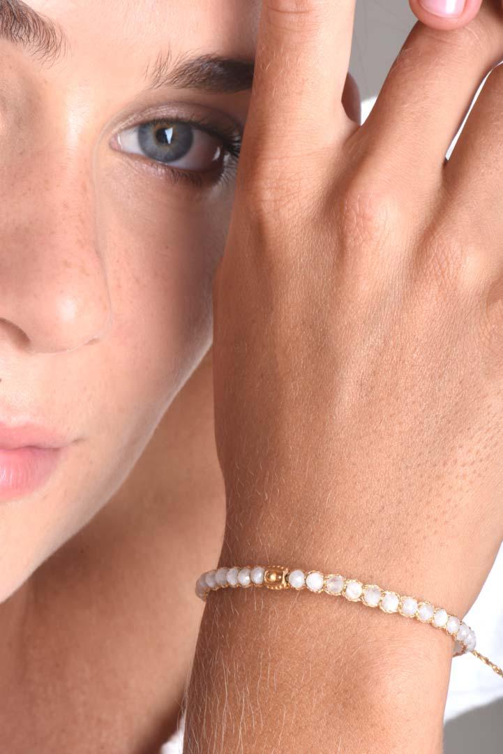 Moonstone Bracelet Gold