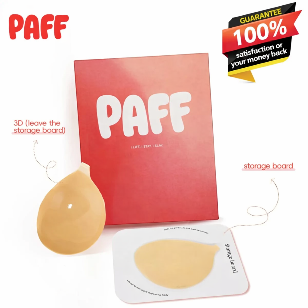 Paff Push-Up Sticky Bra – Waterproof, Sweat-Proof, Reusable Adhesive Bra