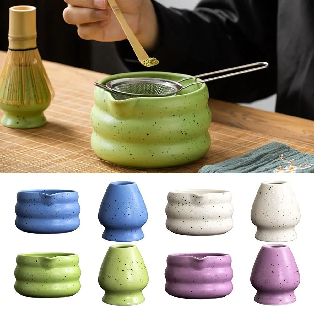 Handmade Ceramic Gradient Green Tea Cup