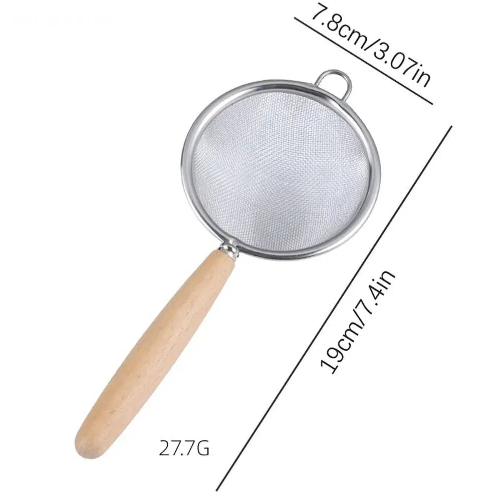 Stainless Steel Matcha Sifter – Fine Mesh Strainer, Rust-Proof & Easy to Clean