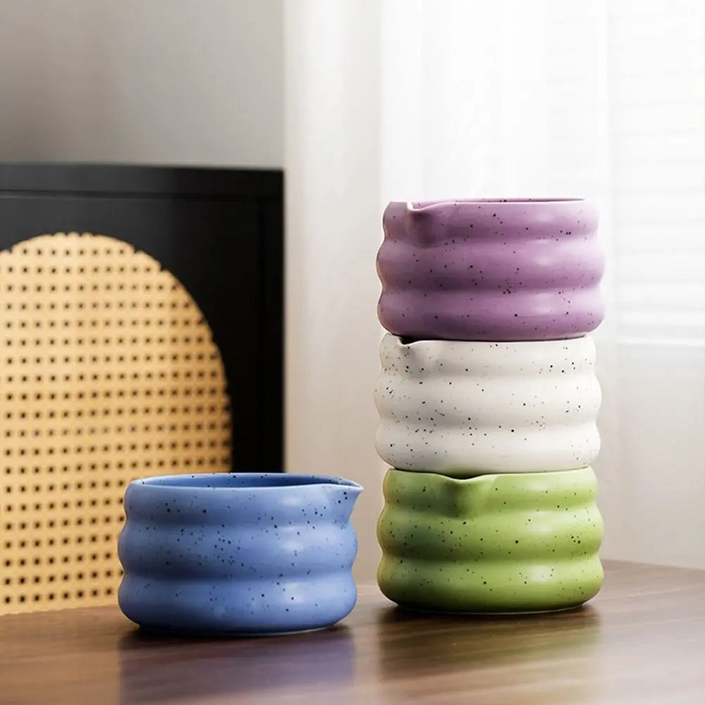 Handmade Ceramic Gradient Green Tea Cup