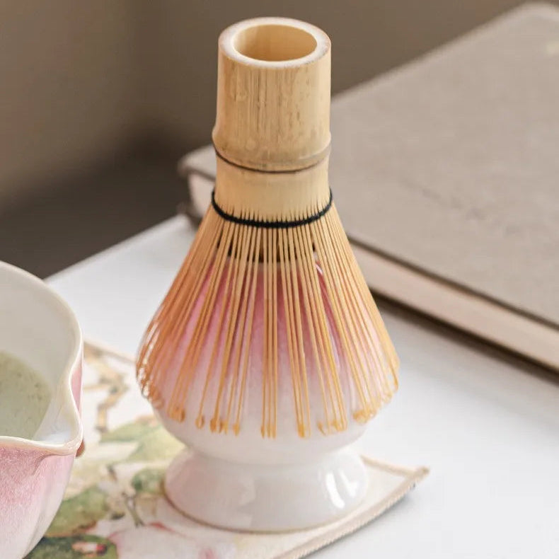 Cherry Blossom Pink Matcha Set with Master Cup