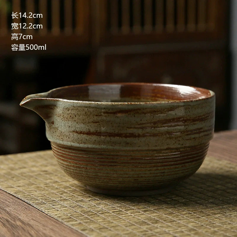 Ceramic Bowl, Bamboo Whisk & Tea Tools