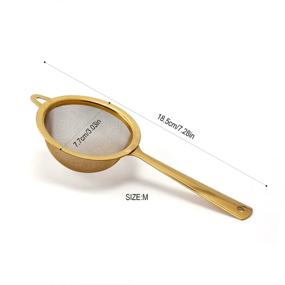 Stainless Steel Matcha Sifter – Fine Mesh Strainer, Rust-Proof & Easy to Clean