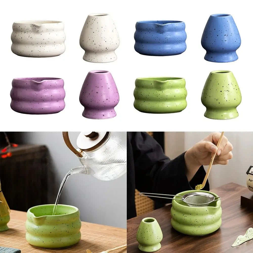 Handmade Ceramic Gradient Green Tea Cup