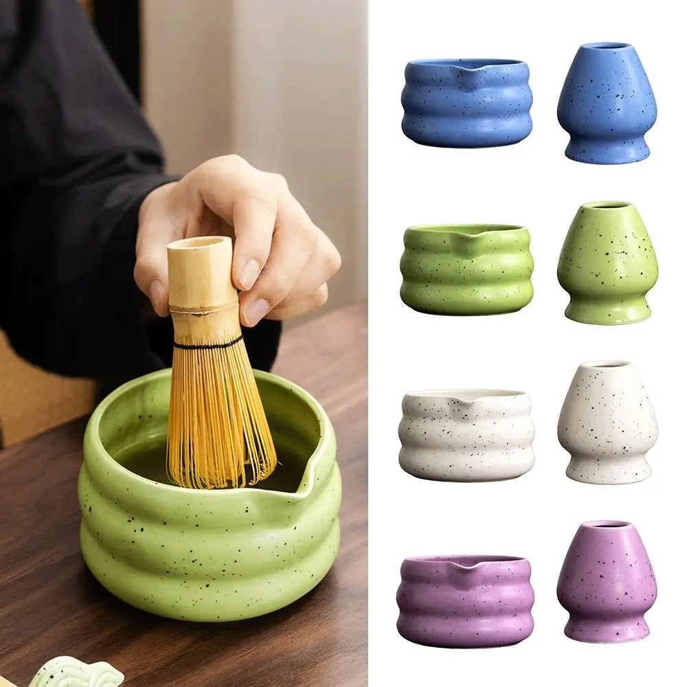 Handmade Ceramic Gradient Green Tea Cup