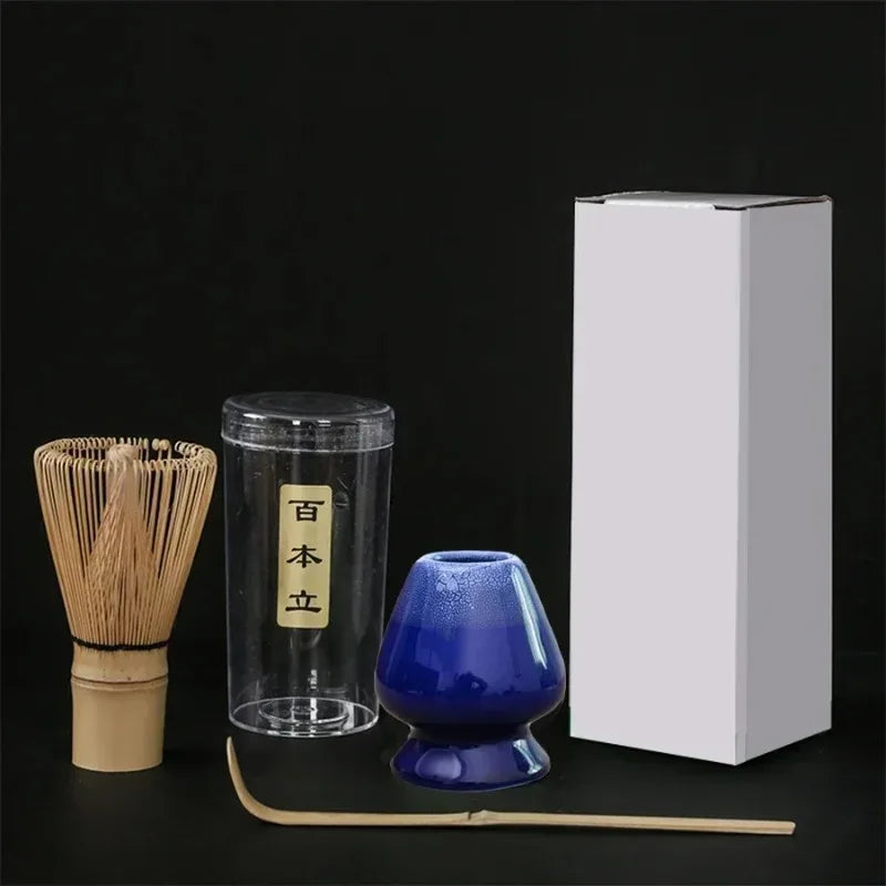 Japanese Matcha Set – Bamboo Whisk, Ceramic Bowl & Tea Accessories Kit