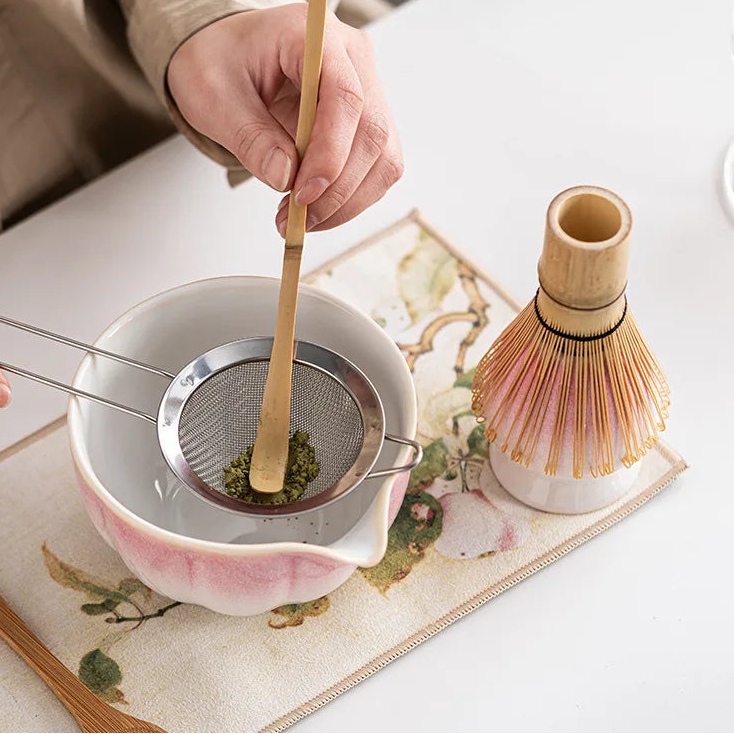 Cherry Blossom Pink Matcha Set with Master Cup