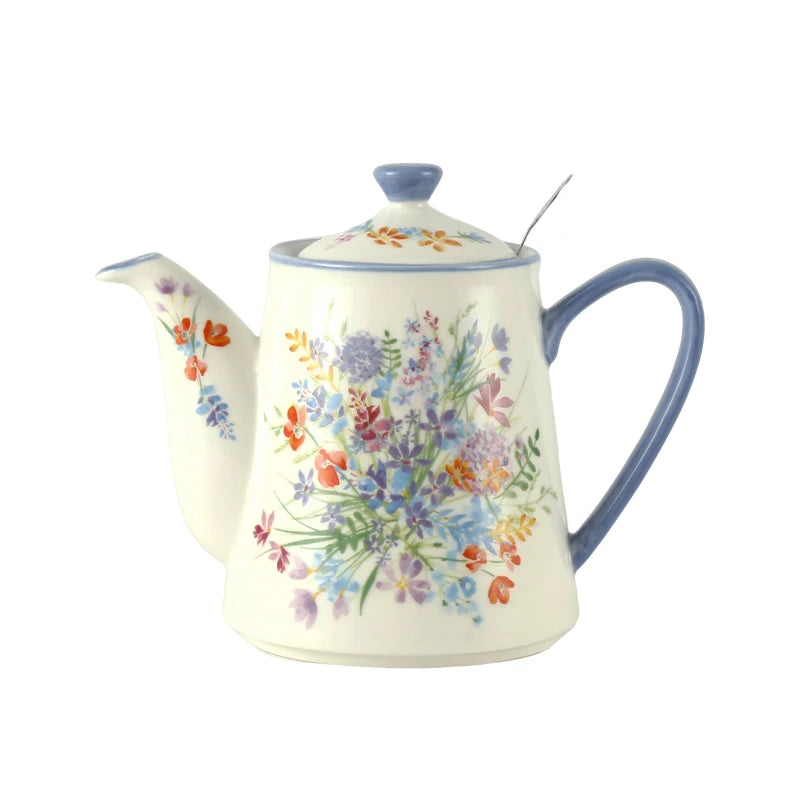 London Pottery 500ML Animal Ceramic Teapot – Infuser Kettle with Strainer for Matcha & Tea