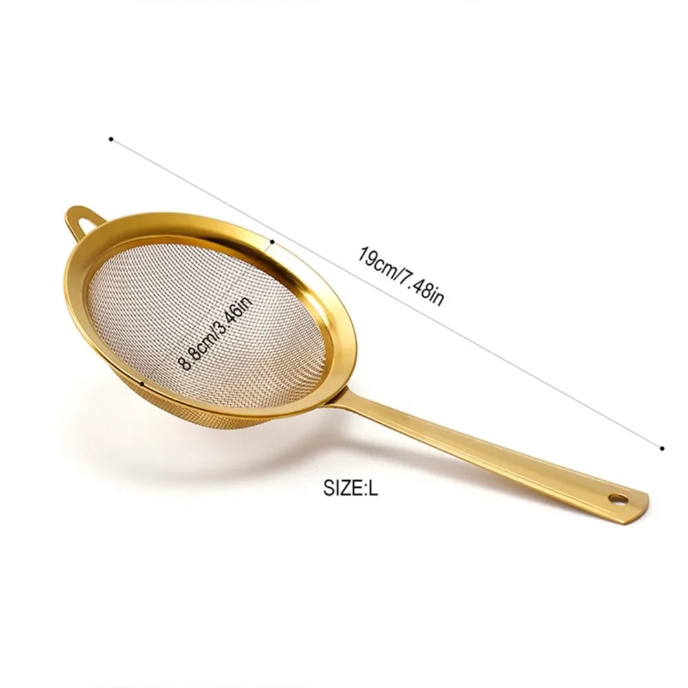 Stainless Steel Matcha Sifter – Fine Mesh Strainer, Rust-Proof & Easy to Clean