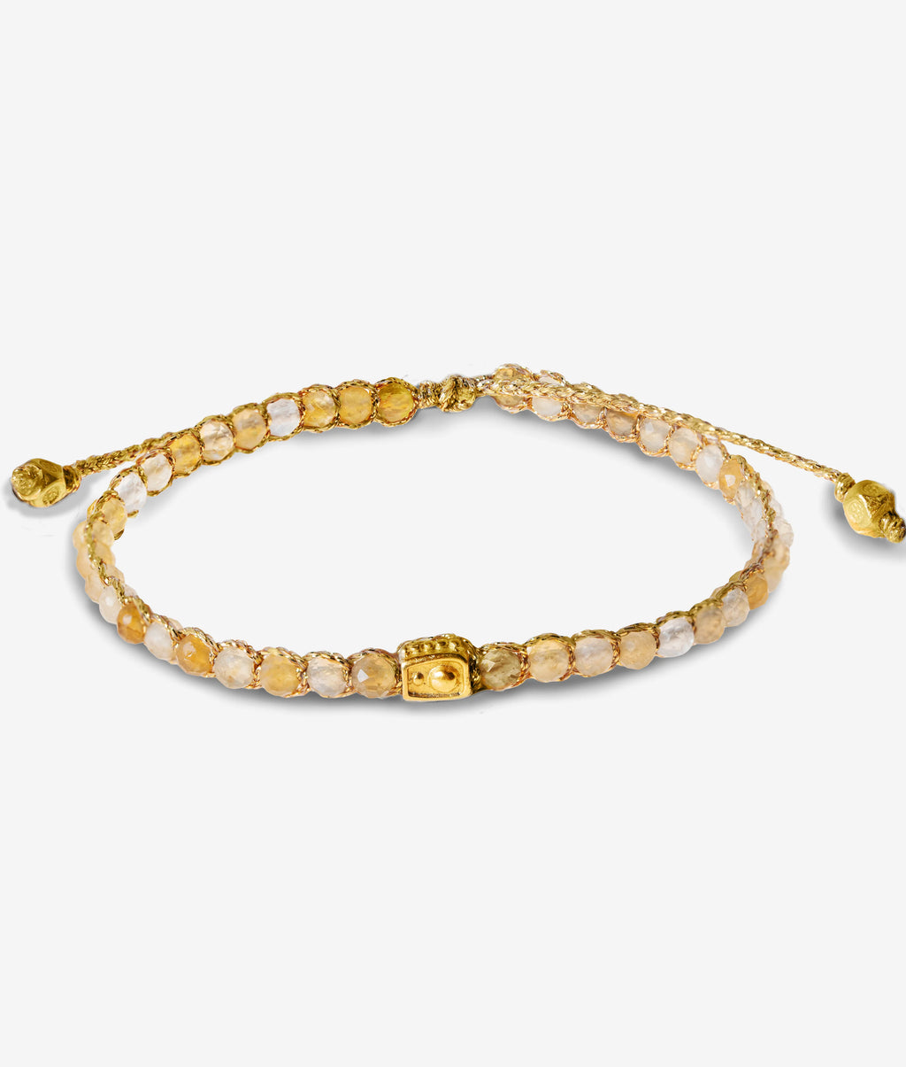 Citrine from Brazil Bracelet Gold